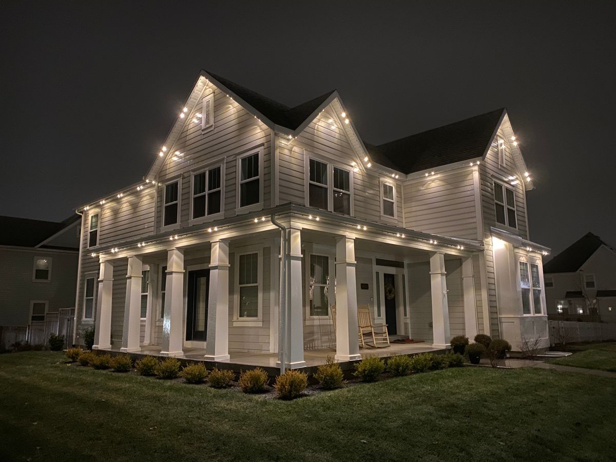 Gemstone Lights installation 2