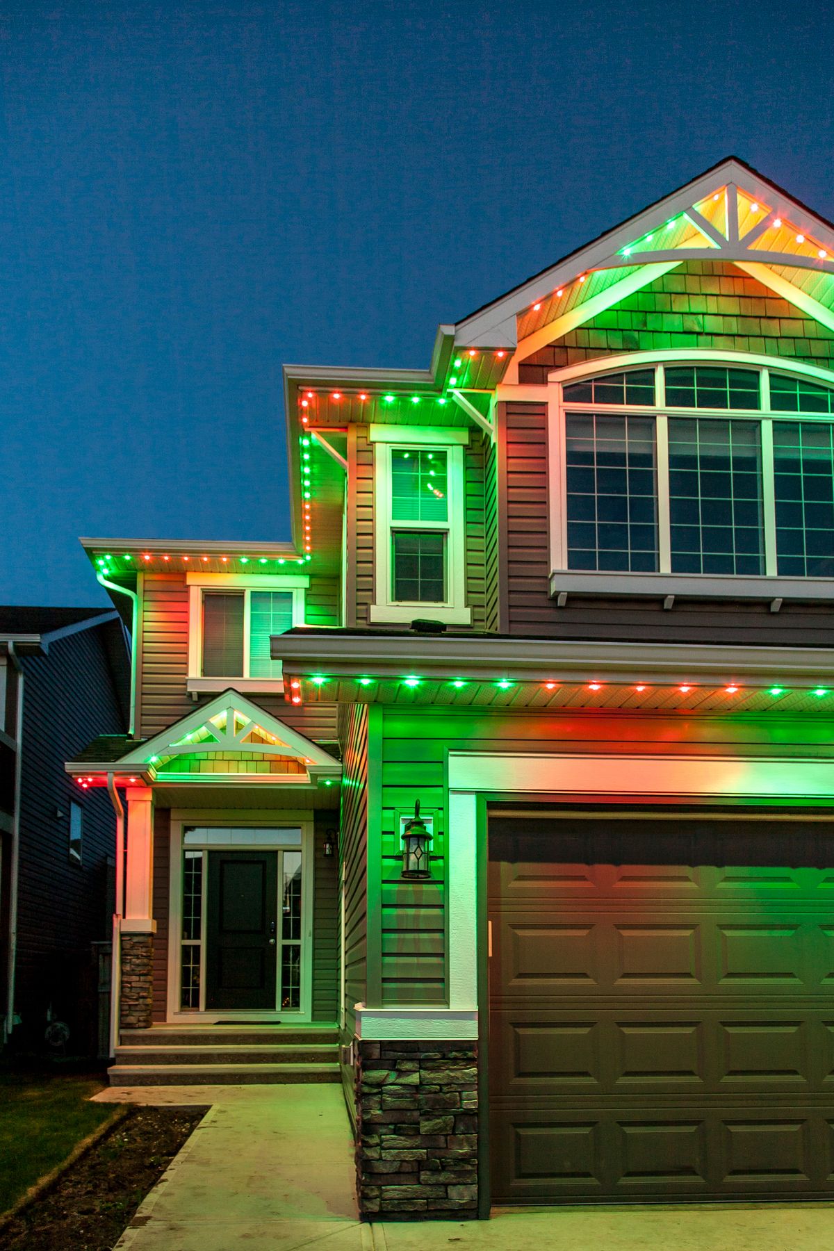 Gemstone Lights installation 12
