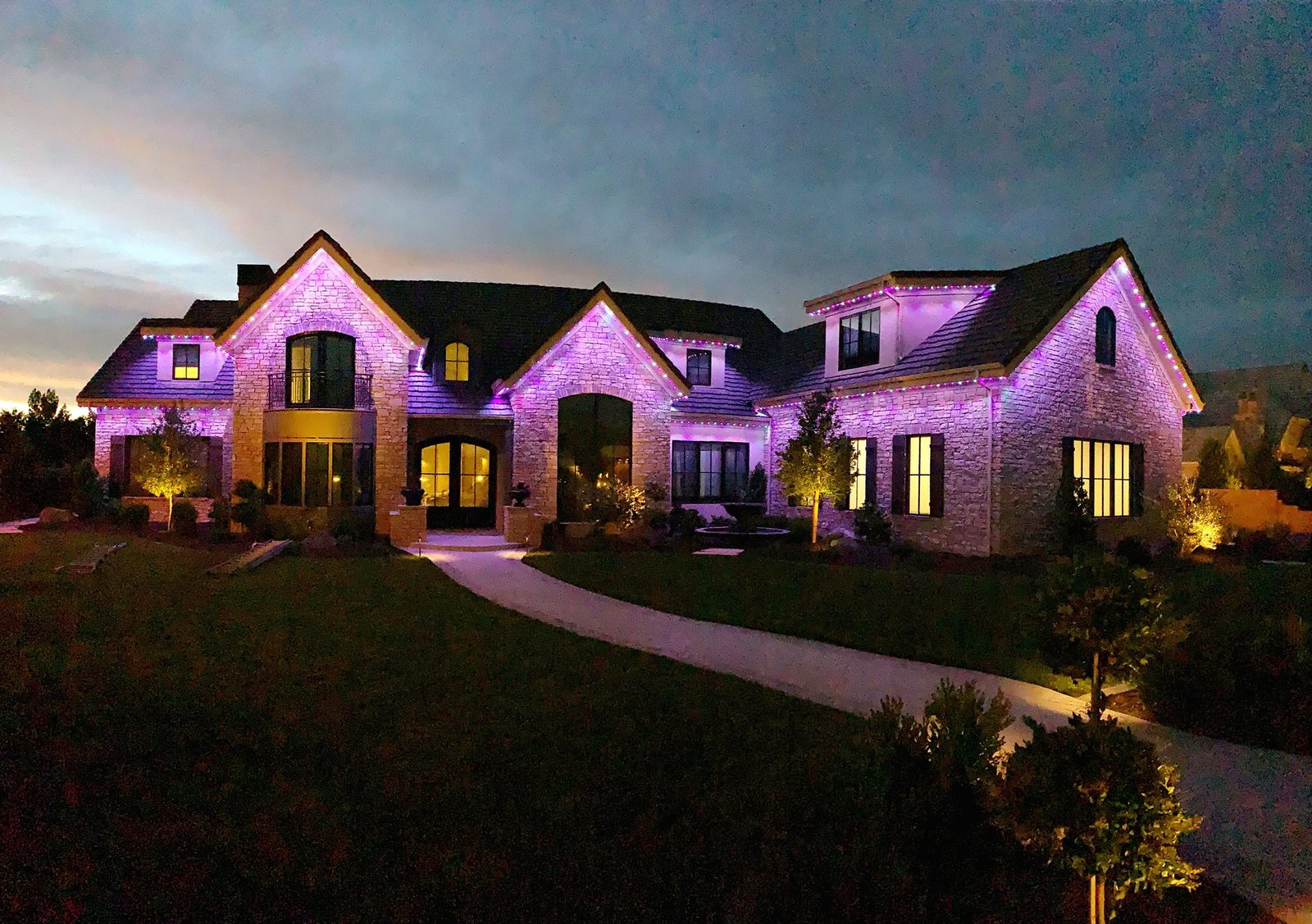 Gemstone Lights installation 35