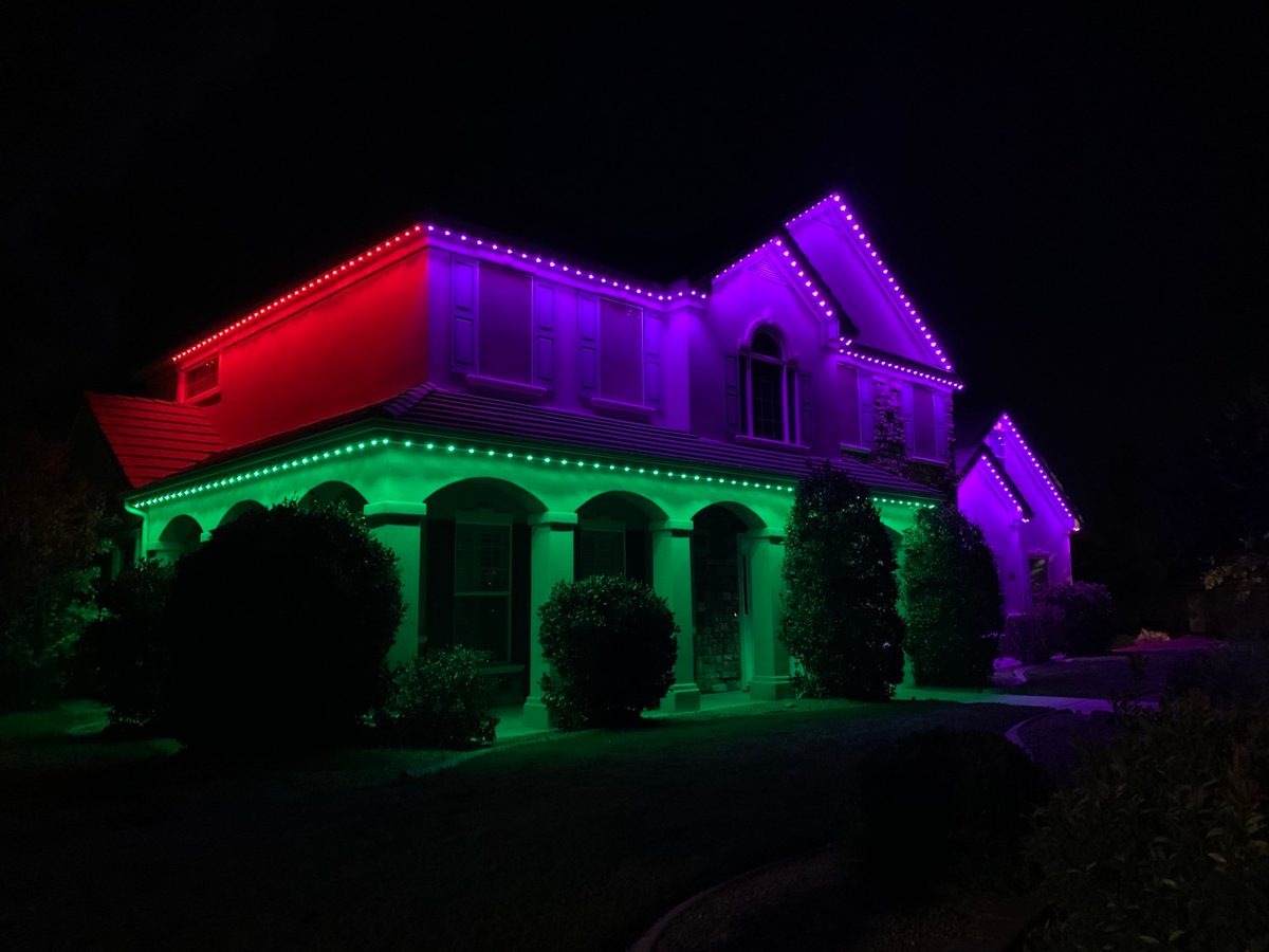 Gemstone Lights installation 41